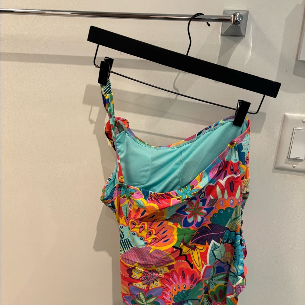 Bleu Rod Beattie Multicolor Floral One Piece Swimsuit - Picture 2 of 5